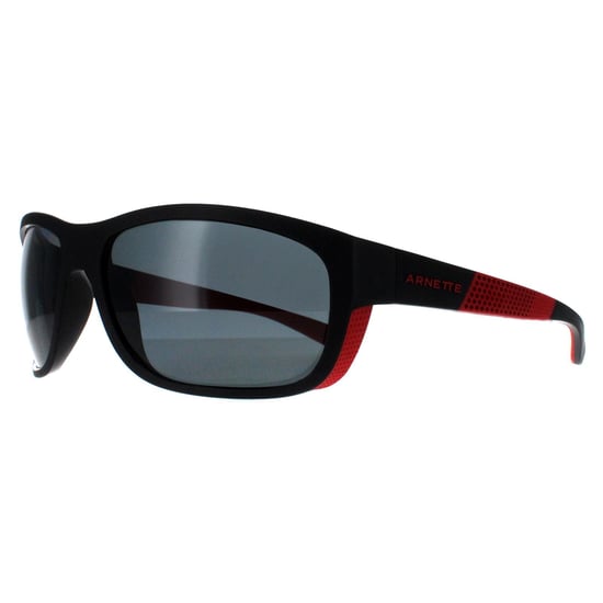 Arnette Square Herren Schwarz Dunkel Grau Polarisiert AN4337 Floresta - Image 1