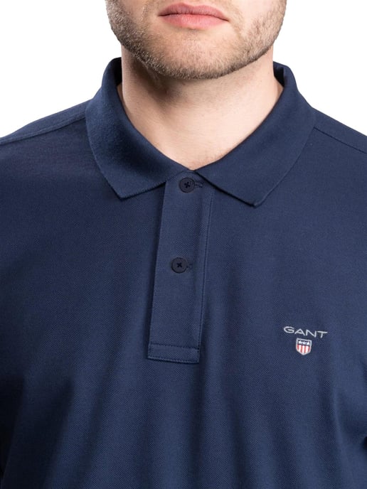 Gant | Mens Long Sleeve Polo Shirts