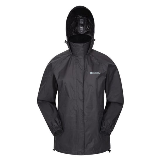 Mountain Warehouse Childrens/Kids Pakka Wasserdichte Jacke (Schwarz) - Image 1