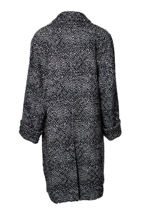 Woll-Tweed-Paillettenmantel - Image 3