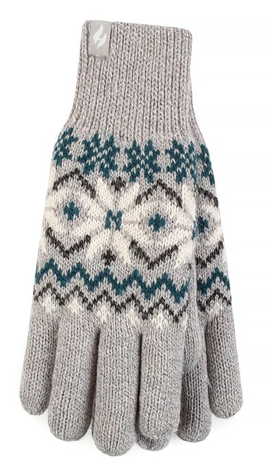 Heat Holders - Ladies Soft Thermal Gloves - Hellgrau - Image 1