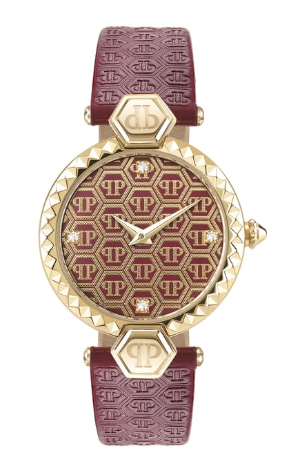 Philipp Plein Plein Couture Rot Damen Armbanduhr PWEAA0221 - Image 1