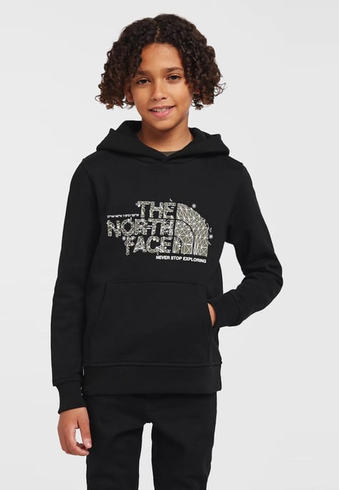 The North Face Kinder Drew Peak Overhead Hoodie in schwarz - Image 1