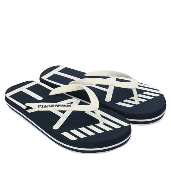 Men's Emporio Armani EA7 Flip Flops in Navy