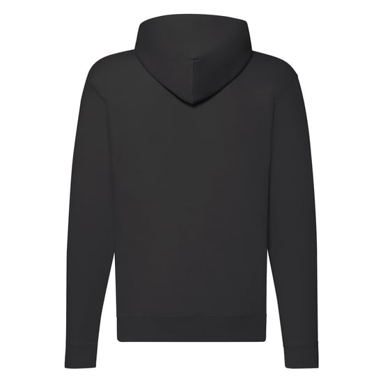 Fruit of the Loom Herren Classic Zipped Hoodie (Schwarz) - Image 2