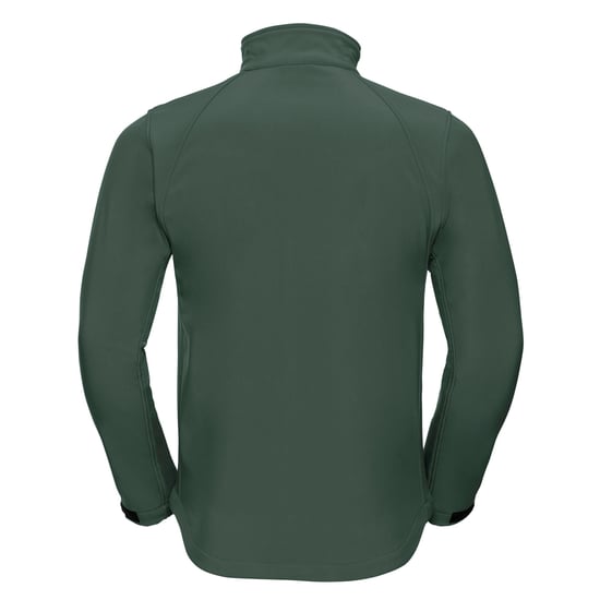 Russell - Softshelljacke für Herren (Flaschengrün) - Image 2
