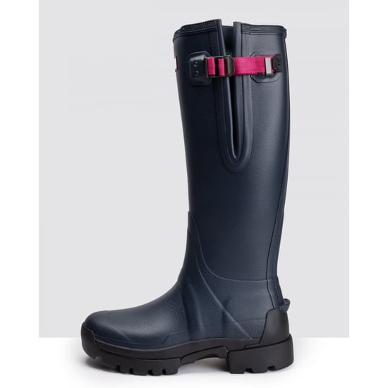 Hunter Balmoral Seitenverstellbarer 3mm Neo Gepolsterter Technikssohle Damen Langstiefel - Image 1