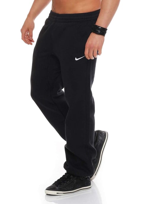 NIKE Herren-Jogginghose â€žClub Swoosh Cuffâ€œ in Schwarz - Image 2