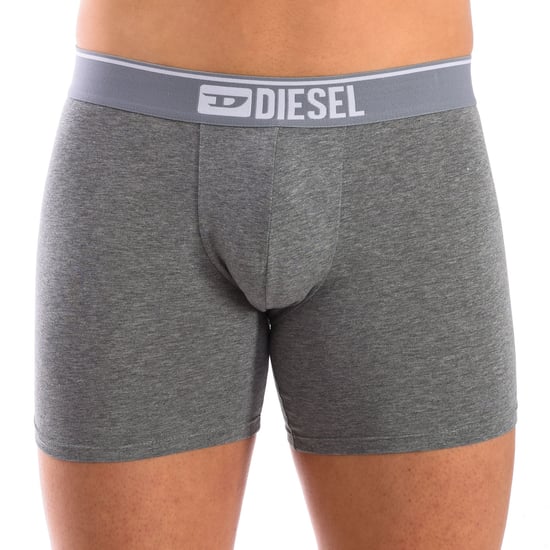 Pack-3 Cotton Stretch Long Boxershorts 00SKME-0GDAC Mann - Image 3