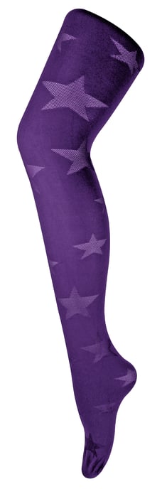 Sock Snob - Farbige 80 Denier Strumpfhosen für Damen - Star - undurchsichtig - Image 1
