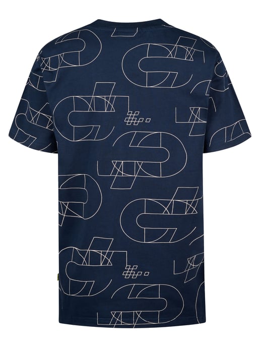 Petrol Industries - T-Shirt mit Allover-Muster Marlinview  Jungen -  Blau - Image 2