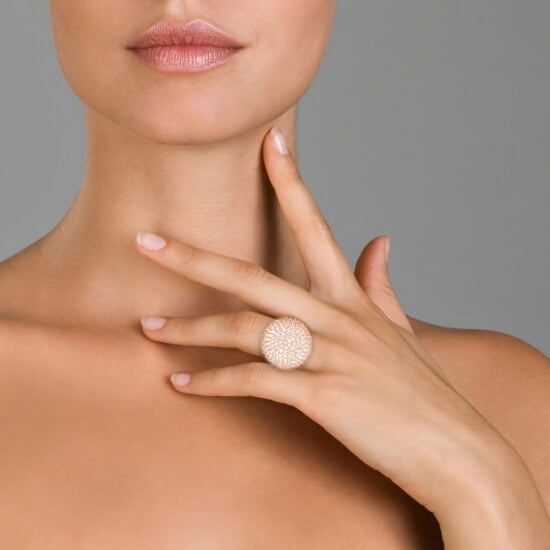 Orphelia Damen-Ring Sterling-Silber 925, Rosé, R-13434 - Image 5