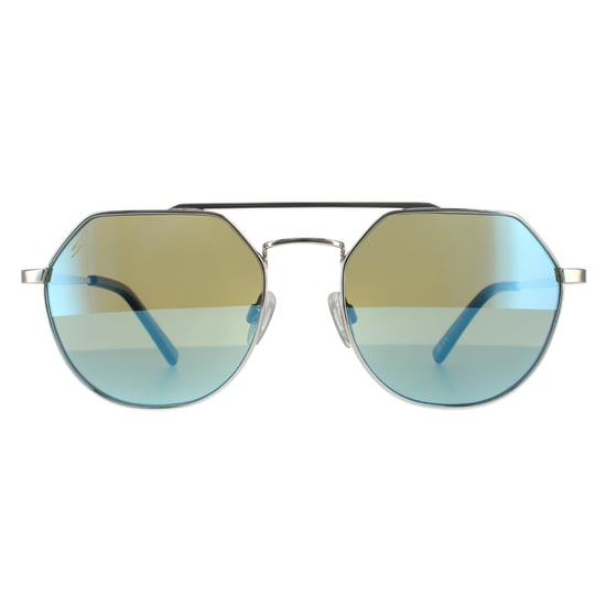 Serengeti Aviator Unisex Light Rose Gold Saturn Polarized Drivers Shelby