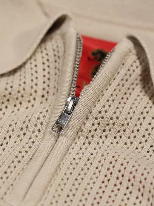 Luke 1977 Juggernaut Knit Polo Brown