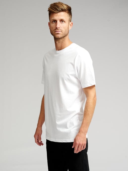 Bio-Basic-T-Shirt - Weiß - Image 2