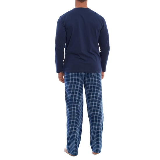 KLP4 Men's Long Sleeve Winter Pajamas