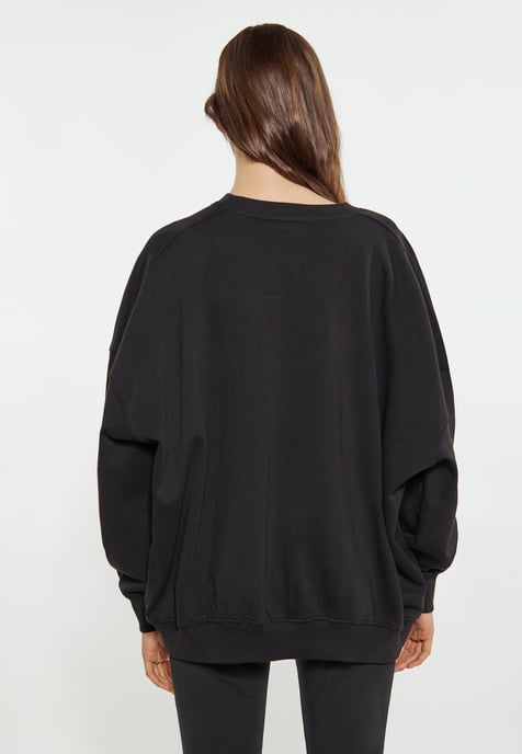 Mymo Sweatshirt Damen schwarz - Image 5