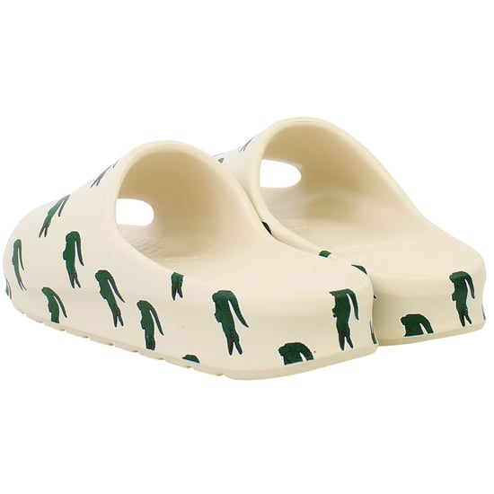 Lacoste Serve Slide 2.0 223 3 SMA Herren Beigefarbene Slipper - Image 3