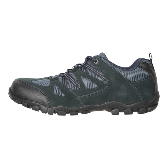 Mountain Warehouse Mens Outdoor III Suede Walking Shoes (Navy)