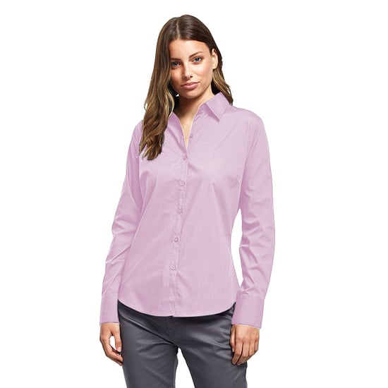 Premier - Bluse für Damen Langärmlig (Rosa) - Image 3