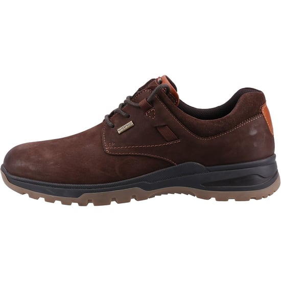 Hush Puppies Pele Leder Herren Braun Nubuk Schnürschuhe - Image 5