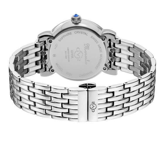 GV2 Womens Swiss Quartz Diamonds Marsala Armbanduhr - Image 2