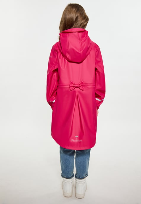 Schmuddelwedda Regenmantel Mädchen Himbeerrosa - Image 4