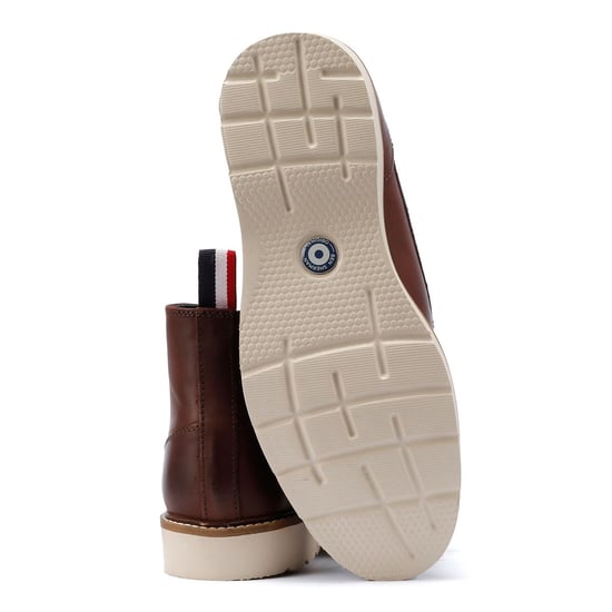 Ben Sherman Hampton Rote Herrenstiefel Aus Leder - Image 4