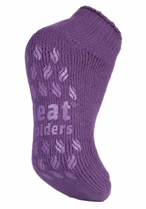 Damen 2,3 Tog thermische niedrig geschnittene Knöchel Pantoffelsocken in 4 Farben - Image 1