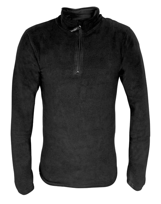 Wärmehalter - Mens 1/4 Zip Thermal Microfleece Long Sleeve Top - Image 1