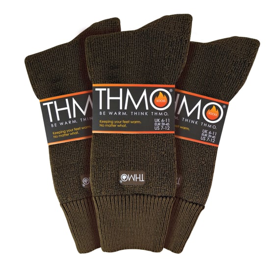 THMO - 3er Pack Multipack Herren dicke warme Wintersocken mit Comfort Top - Image 1