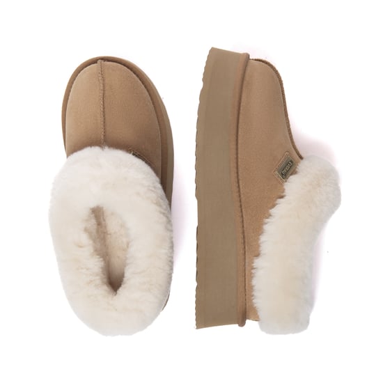 EVER AU Australia Women Topknot Leather Slippers