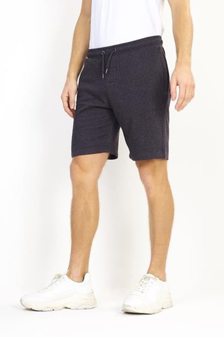 Charcoal 'Tarley' Basic Fleece Shorts