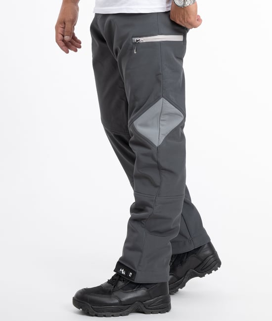 Rock Creek Softshellhose Dunkelgrau - Image 5
