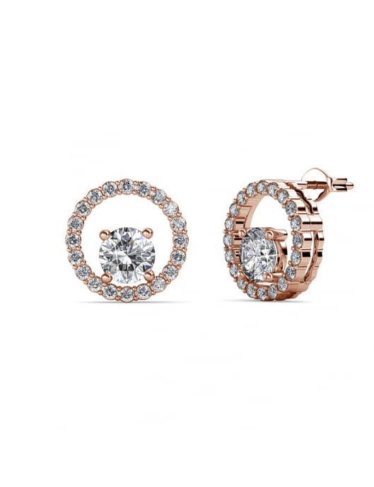 Desiree Set und Box - Rose Gold und Kristall - Image 3