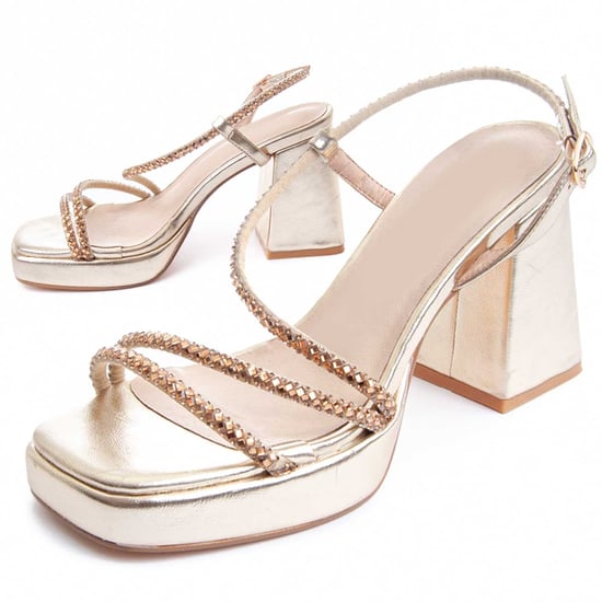 Montevita Absatzsandale Festsand5 in Gold - Image 1