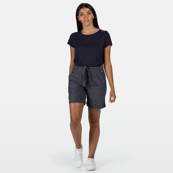 Regatta Damen Freizeit-Shorts Samora (Marineblau) - Image 5