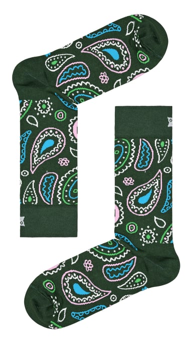 Glückliche Socken - Neuheit Paisley Design Socken | Großes Geschenk - Paisley - Image 2