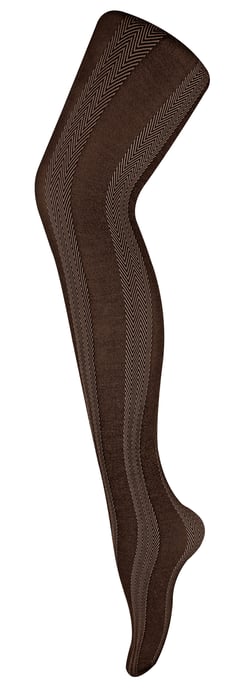 Sock Snob - Farbige 80 Denier Strumpfhosen für Damen - gestreift - blickdicht - Image 1