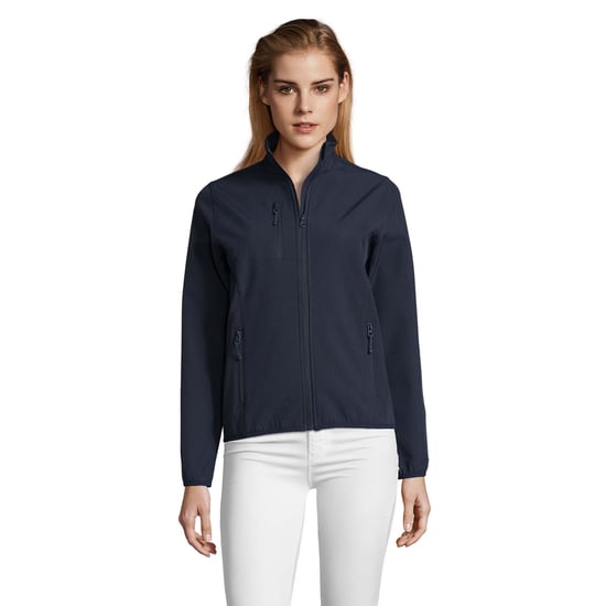 SOLS Womens/Ladies Radian Soft Shell Jacket (Dunkelblau) - Image 4