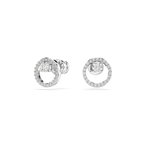Swarovski 'Dextera' Damen Ohrringe aus Basismetall - Silber 5692262 - Image 2