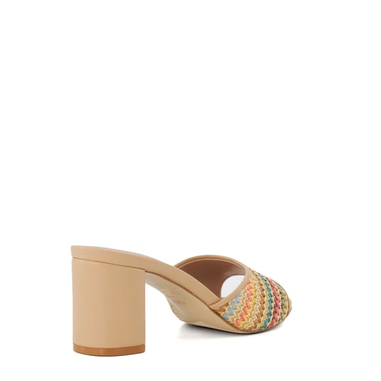 Dune Ladies Multicolour - Block Heel Rainbow Mule - Image 4