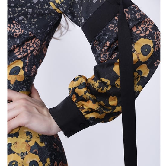 Midikleid in Wickeloptik mit Blumenmuster - Image 6