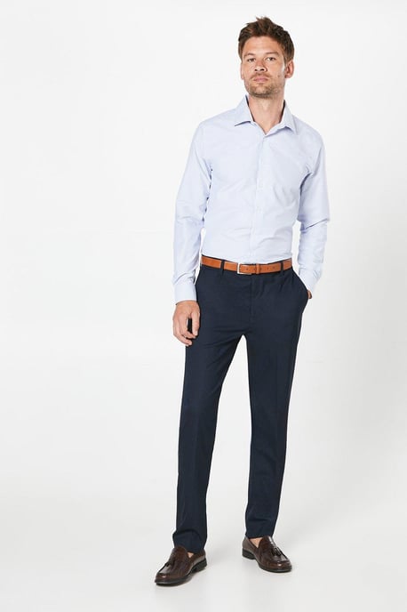 Easy Iron Bold Stripe Tailored Fit Shirt