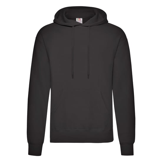 Fruit of the Loom Erwachsene Unisex Classic Sweatshirt mit Kapuze (Schwarz) - Image 1