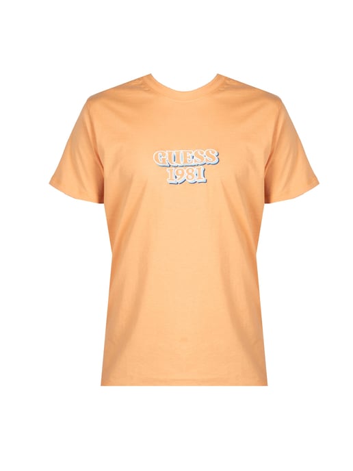 Guess T-Shirt Embro Herren orange - Image 1