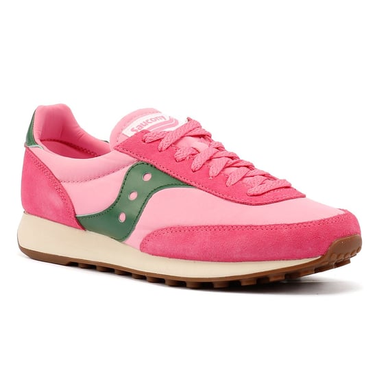 Saucony Trainer 80 Wildleder Rosa Turnschuhe - Image 2