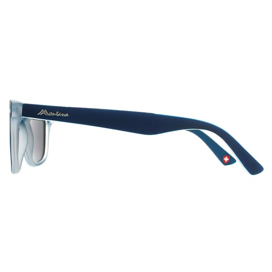 Montana Square Unisex Navy Blue Rubbertouch Grey Polarized MP41 Sunglasses