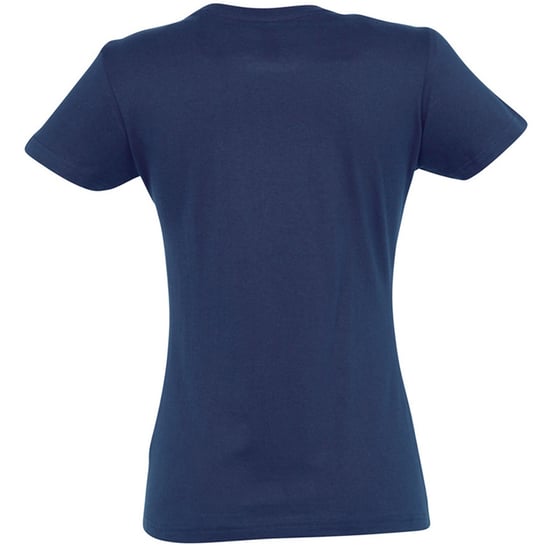 SOLS Womens/Ladies Imperial Heavy Short Sleeve T-Shirt (French Navy) - Image 2