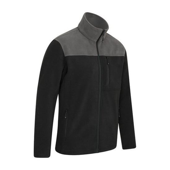 Mountain Warehouse Herren Buchanan Fleece Jacke (Dunkelgrau) - Image 3